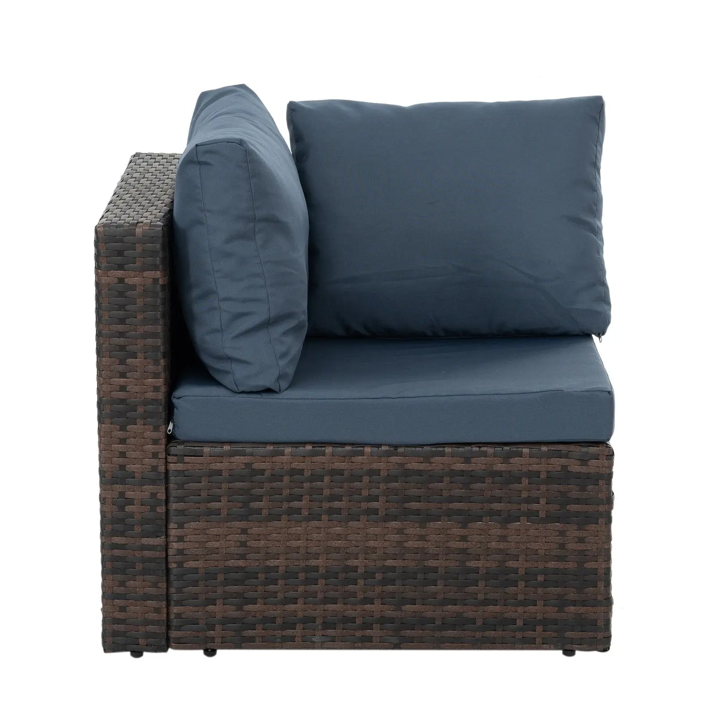 Patio Furniture, Outdoor Furniture, Seasonal PE Wicker Furniture, 5 Set Wicker Furniture With Temper My Store