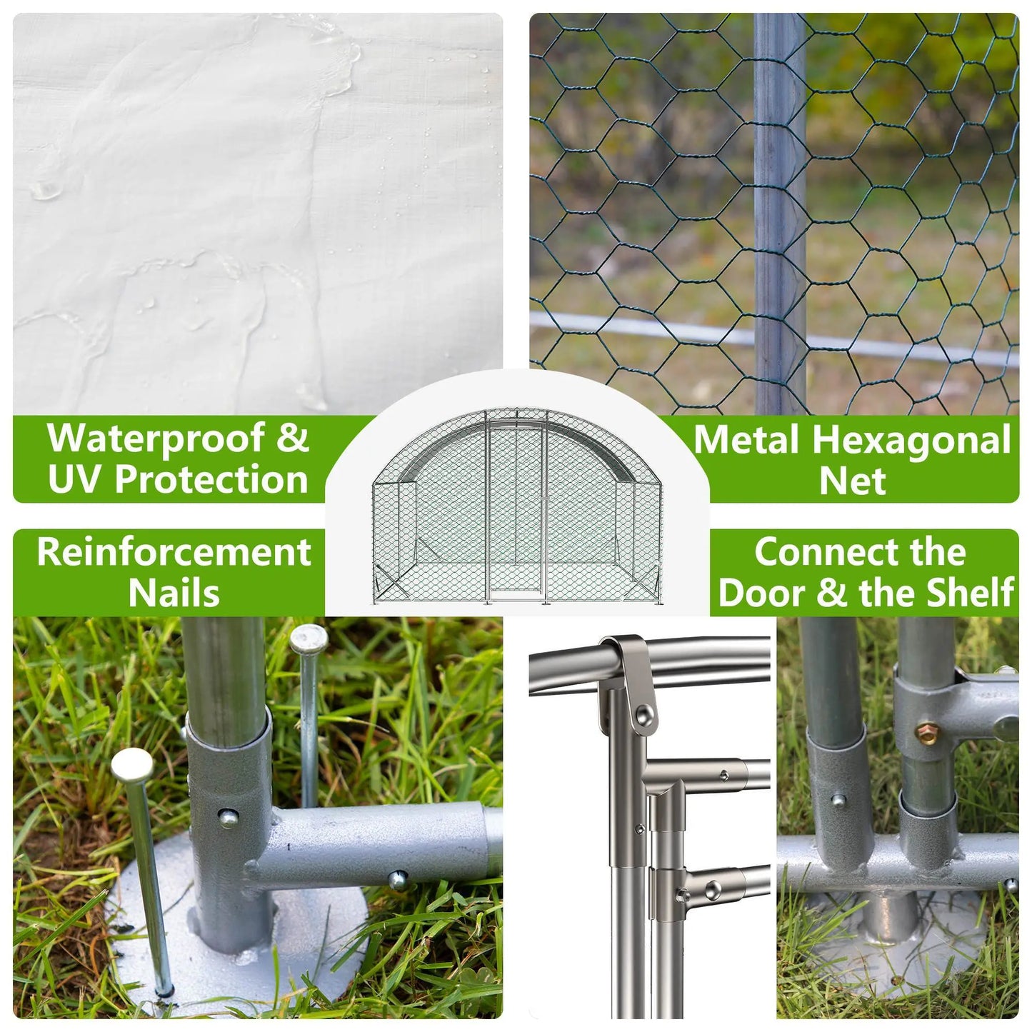 Large Chicken Coop Metal My Store