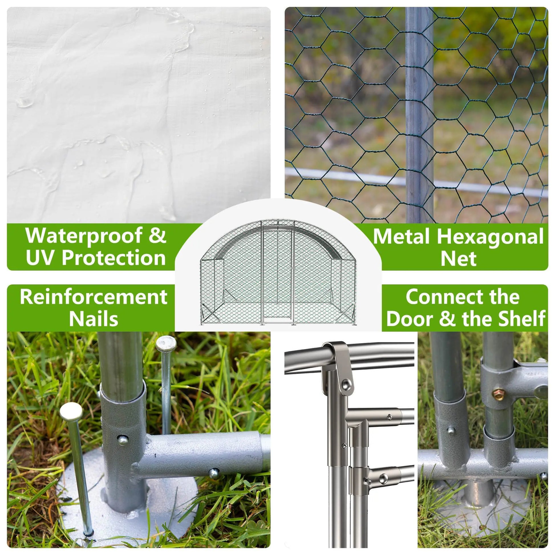 Large Chicken Coop Metal My Store