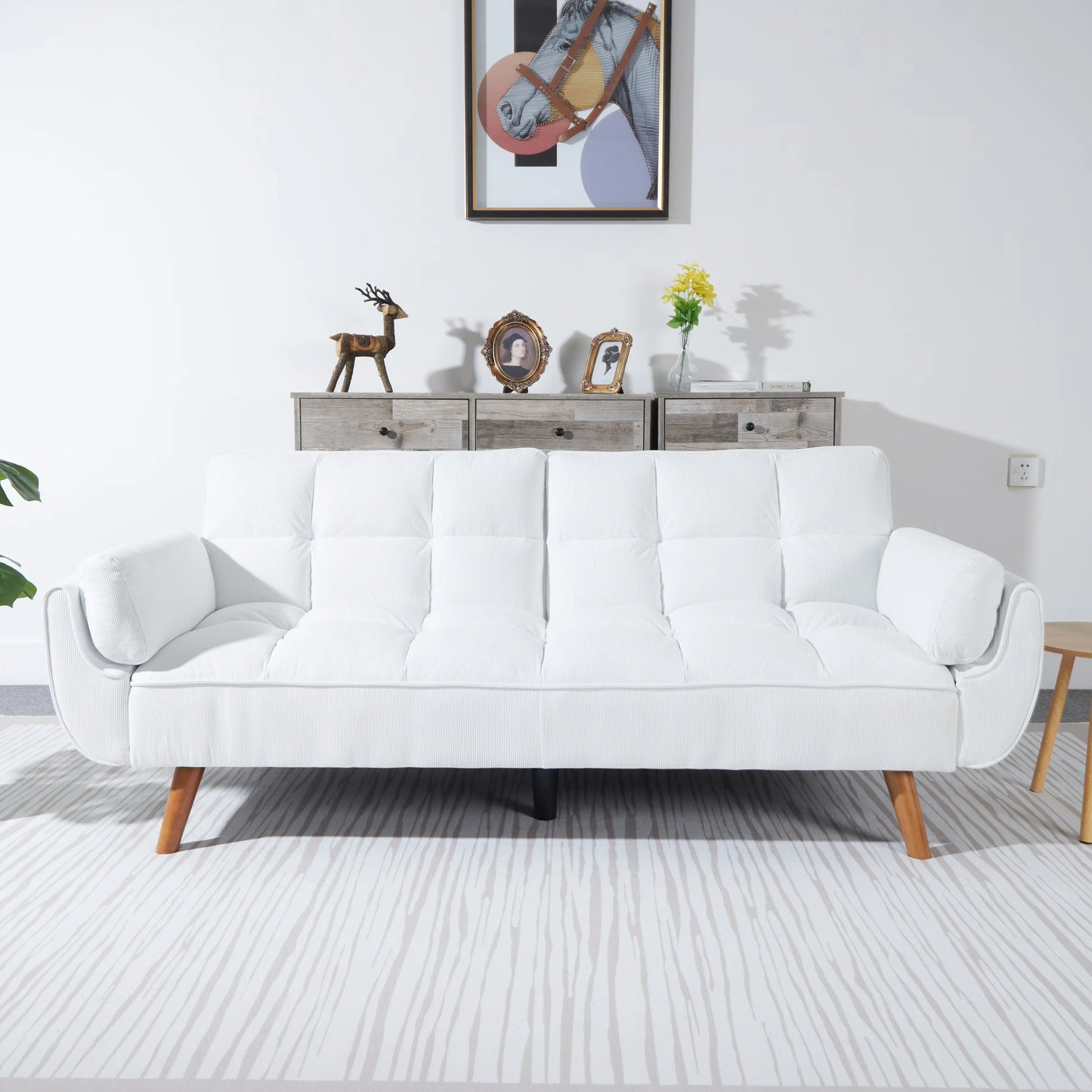 Sofa Bed-White My Store
