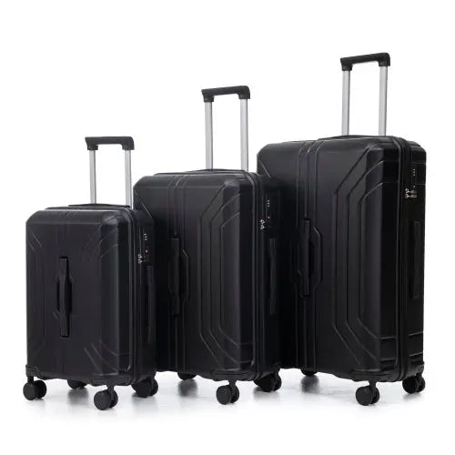 20  24  28  3 Pcs  Set In ABS Spinner Wheel Luggage Inkedjoy