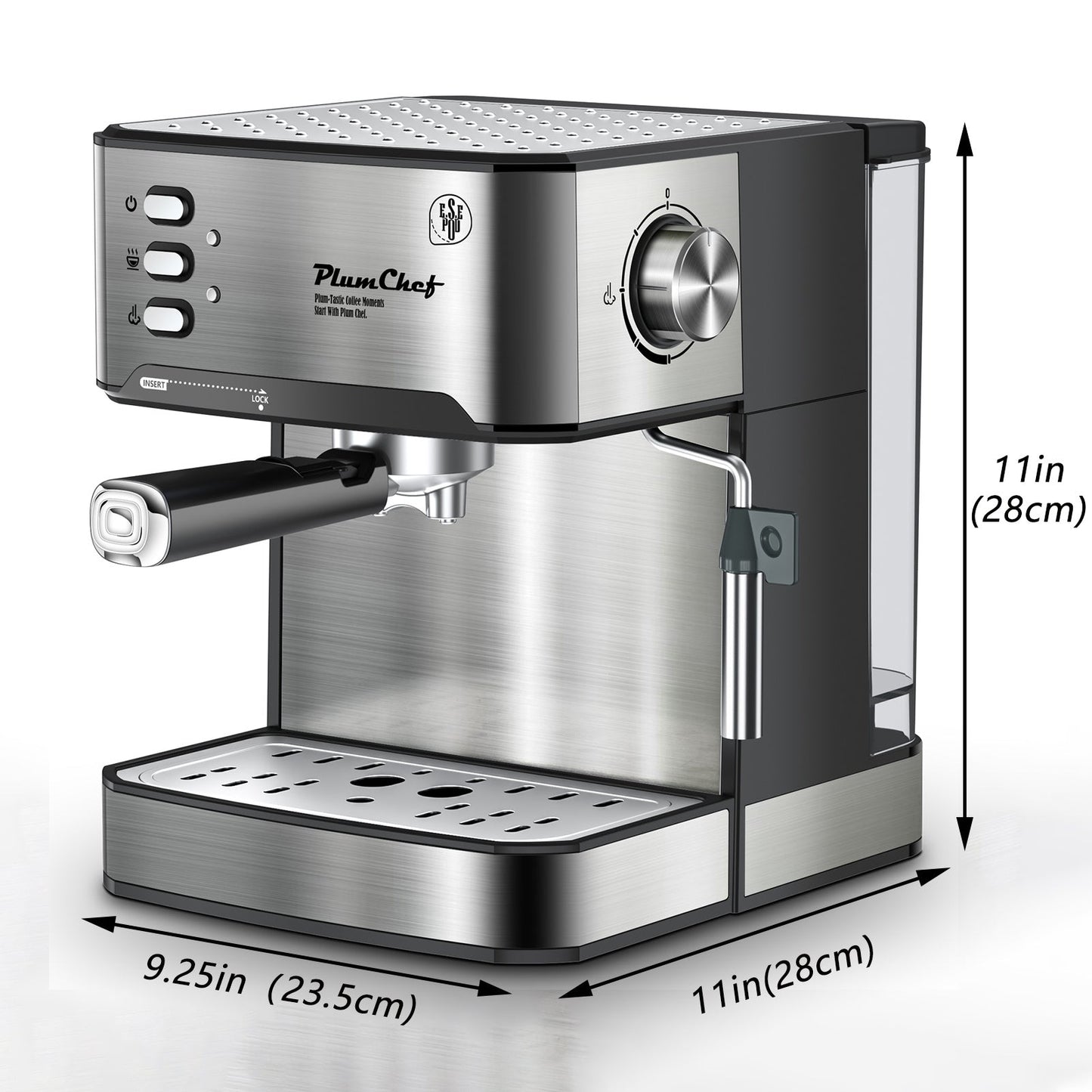 20 Bar Professional Espresso Machine Inkedjoy