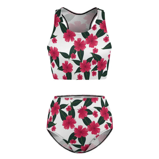 Ladies Two Piece Bikini Swimsuit Inkedjoy