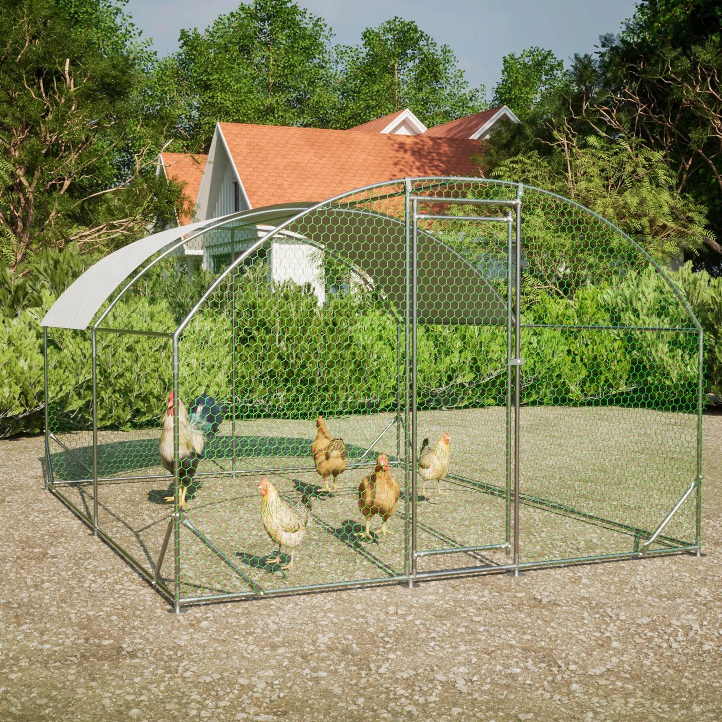 Large Chicken Coop Metal My Store