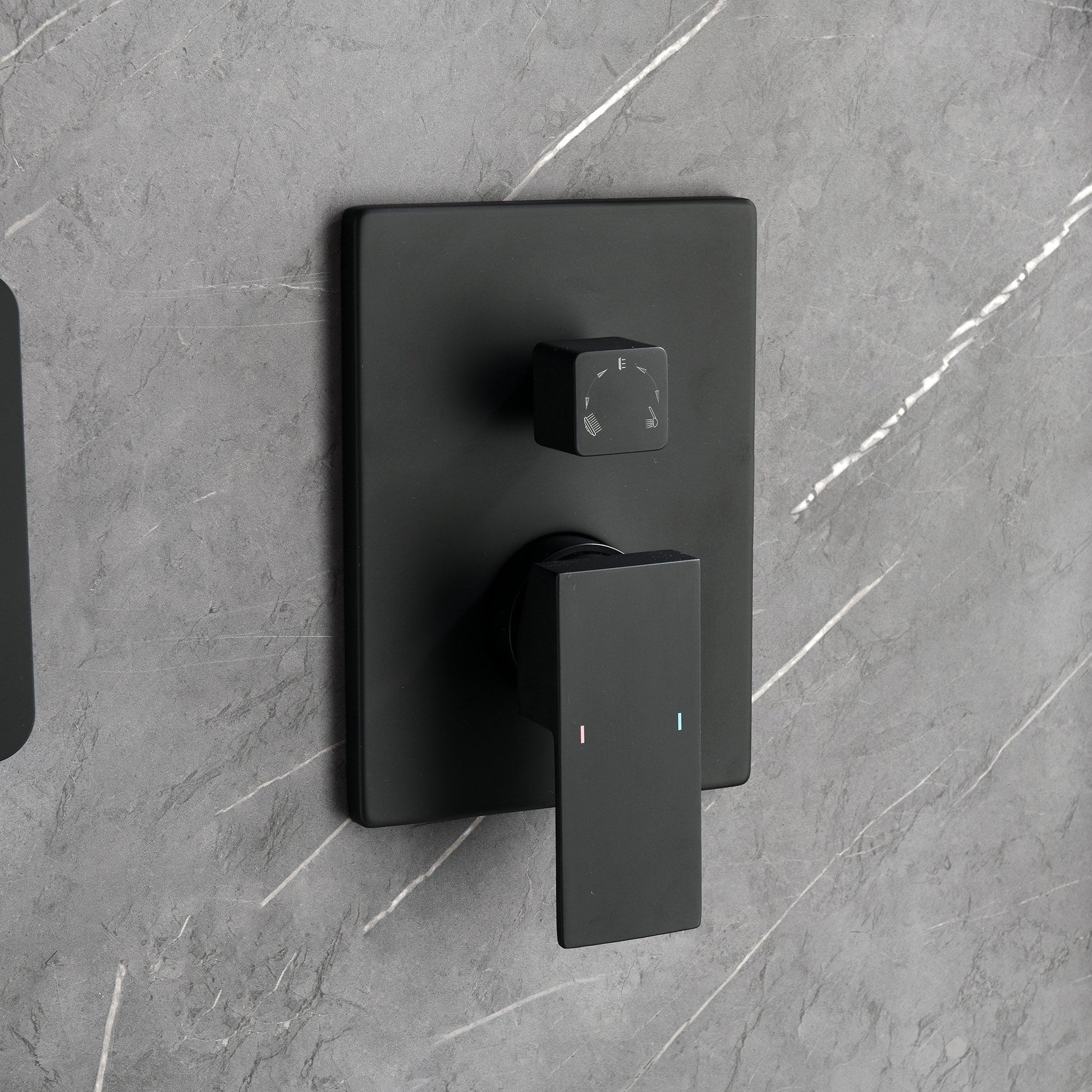 Shower System With Hand-held, Slide Bar, Spray Inkedjoy