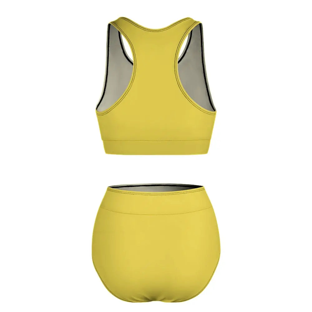 Ladies Two Piece Bikini Swimsuit Inkedjoy