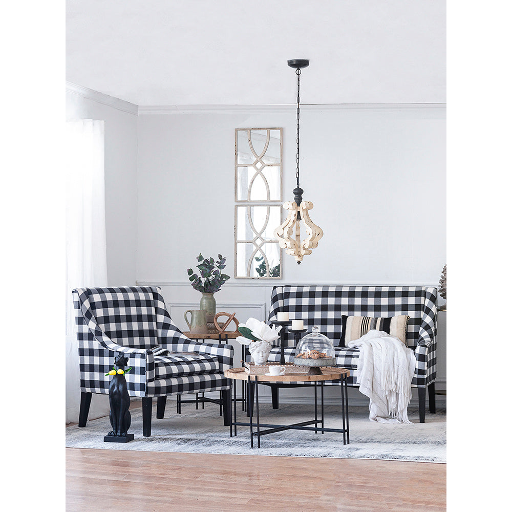 Farmhouse Chandelier, Dilapidated White Chandelier French Country Wood My Store