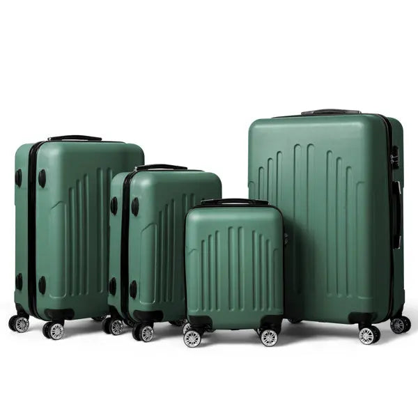 Vertical Stripe Four In One Suitcase Inkedjoy