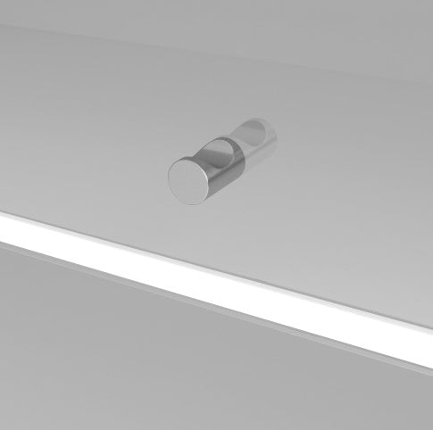 White Glass Door Shoe Box Shoe Storage Cabinet With RGB Led Light Inkedjoy