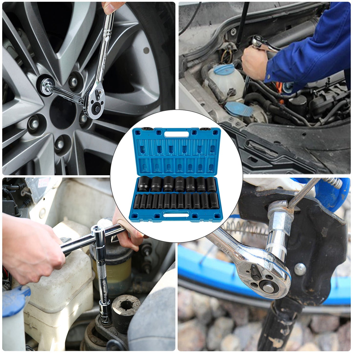 Impact Socket Set 19 Piece Impact Sockets My Store