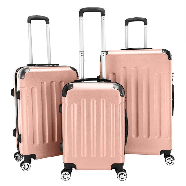 3-in-1 Portable ABS Trolley Case Inkedjoy