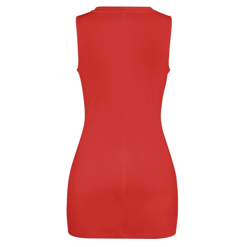 Navel-Baring Cross-Fit Hip Skirt Inkedjoy