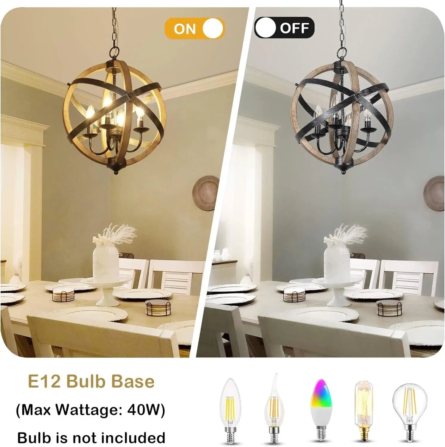 Chandelier Height Adjustable Inkedjoy