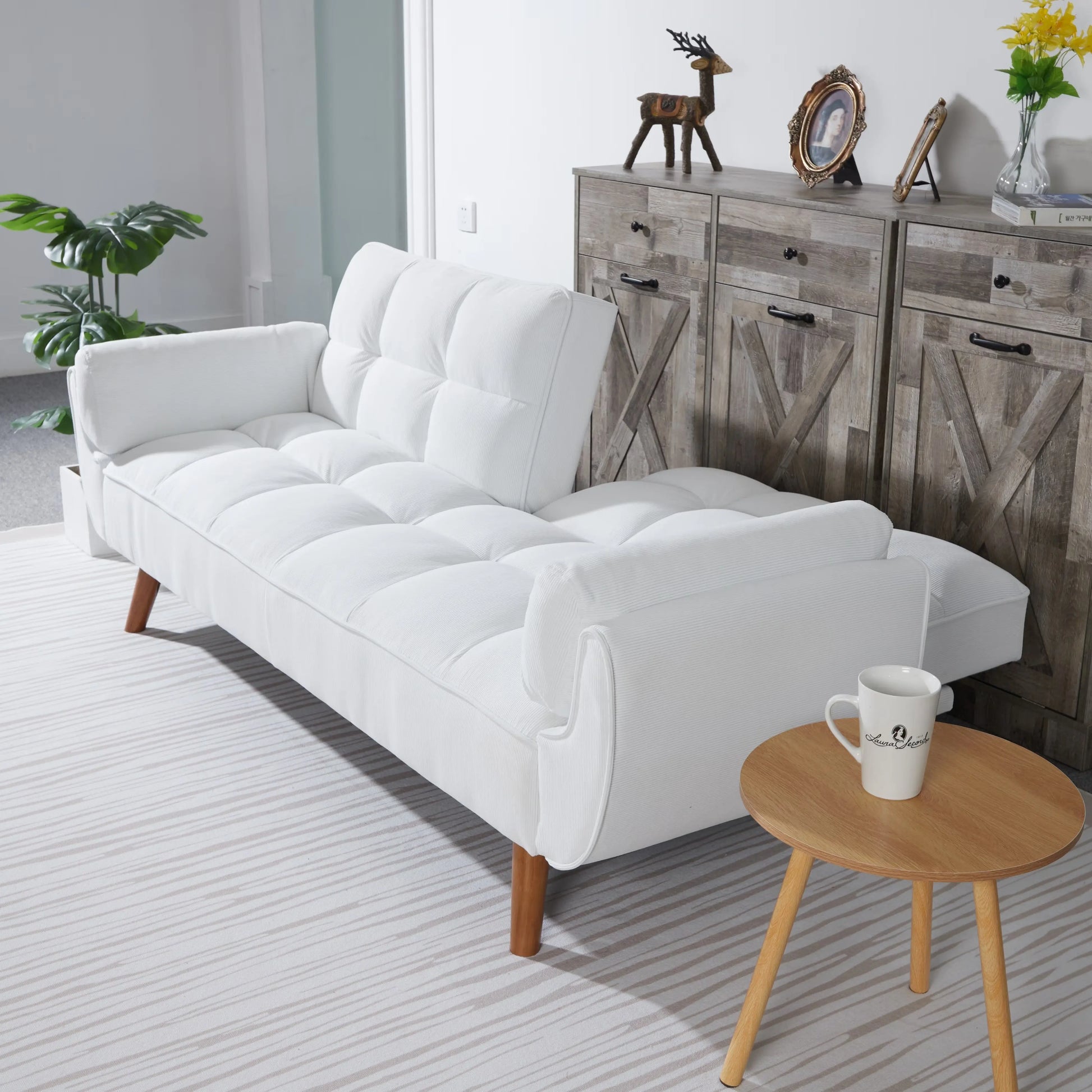 Sofa Bed-White My Store