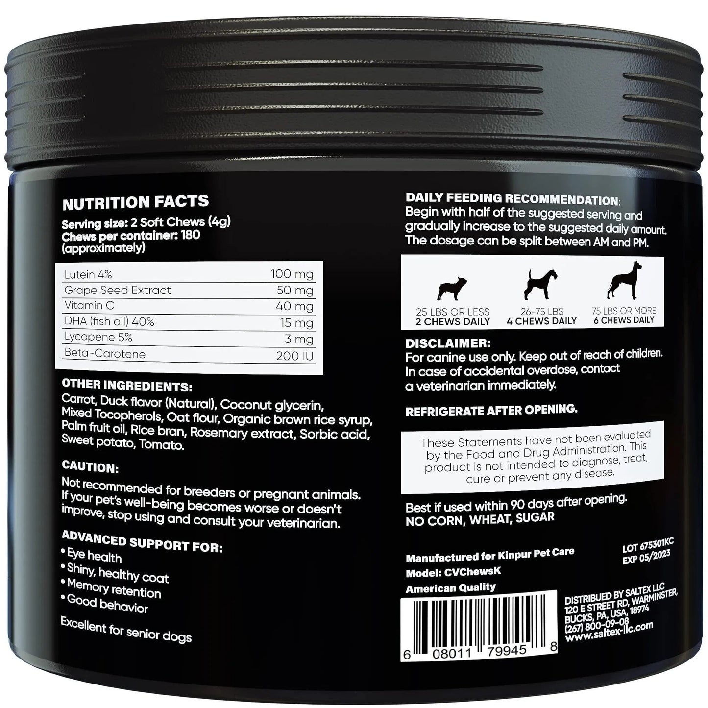 Eye Vitamins For Dogs Dog Vision My Store