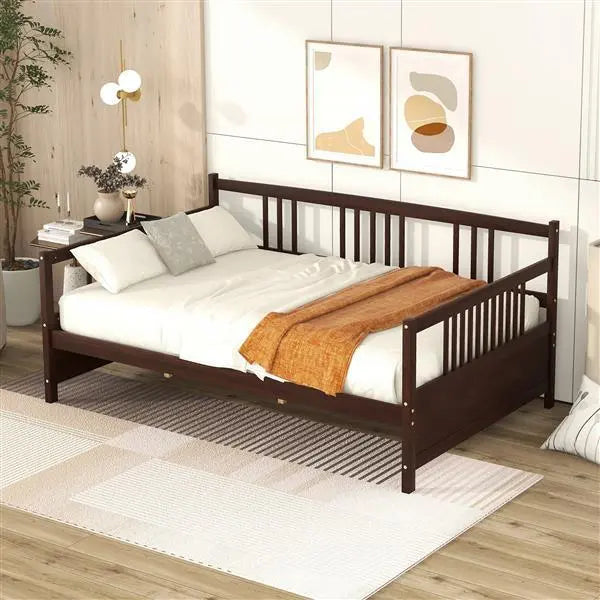 Full-size Sofa Bed With Support Legs, Espresso Color My Store