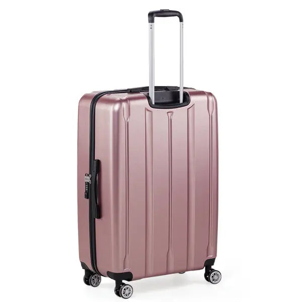 Three In One Set Of Vertical Striped Suitcase Inkedjoy