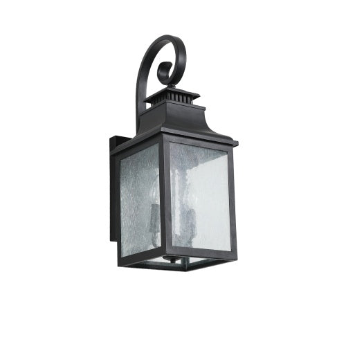 Large Outdoor Wall Light With Glass Supports Many Types Of Bulbs In 1 Pack My Store