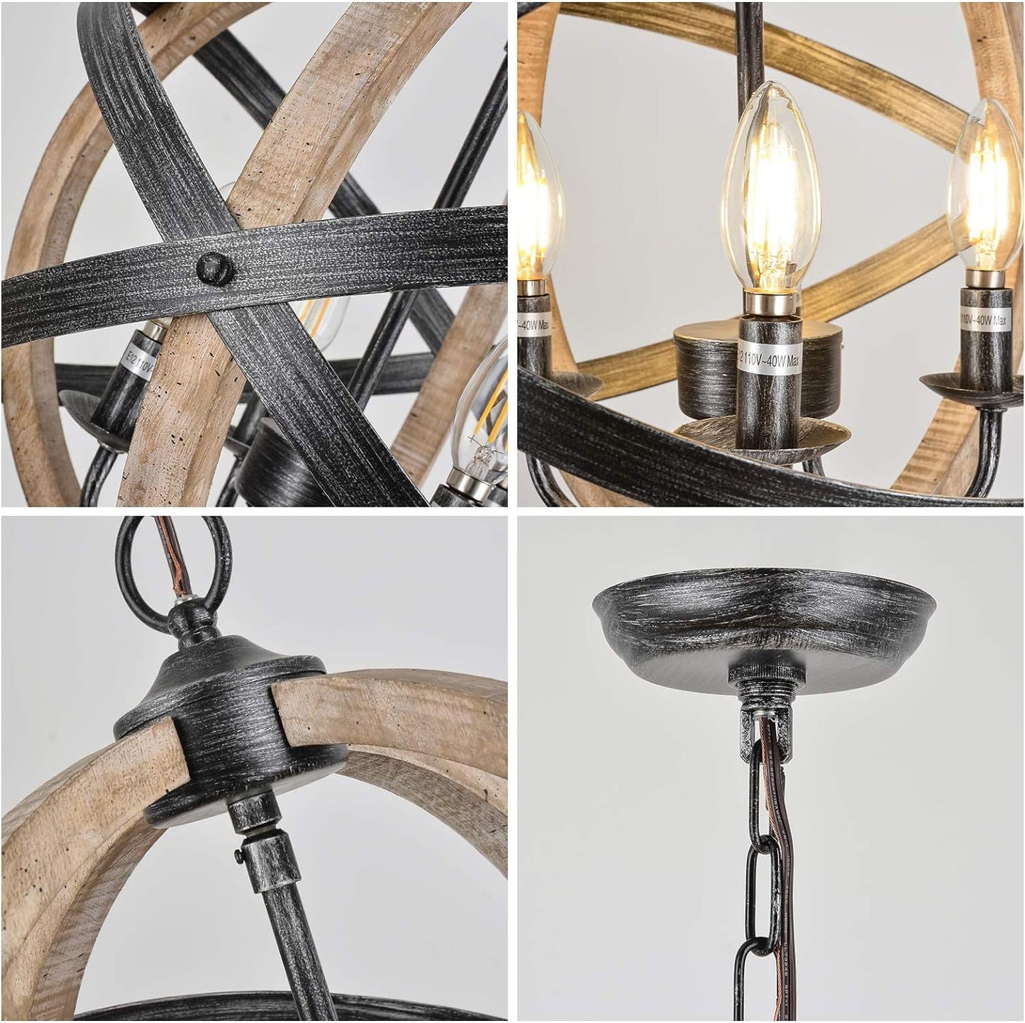 Chandelier Height Adjustable Inkedjoy