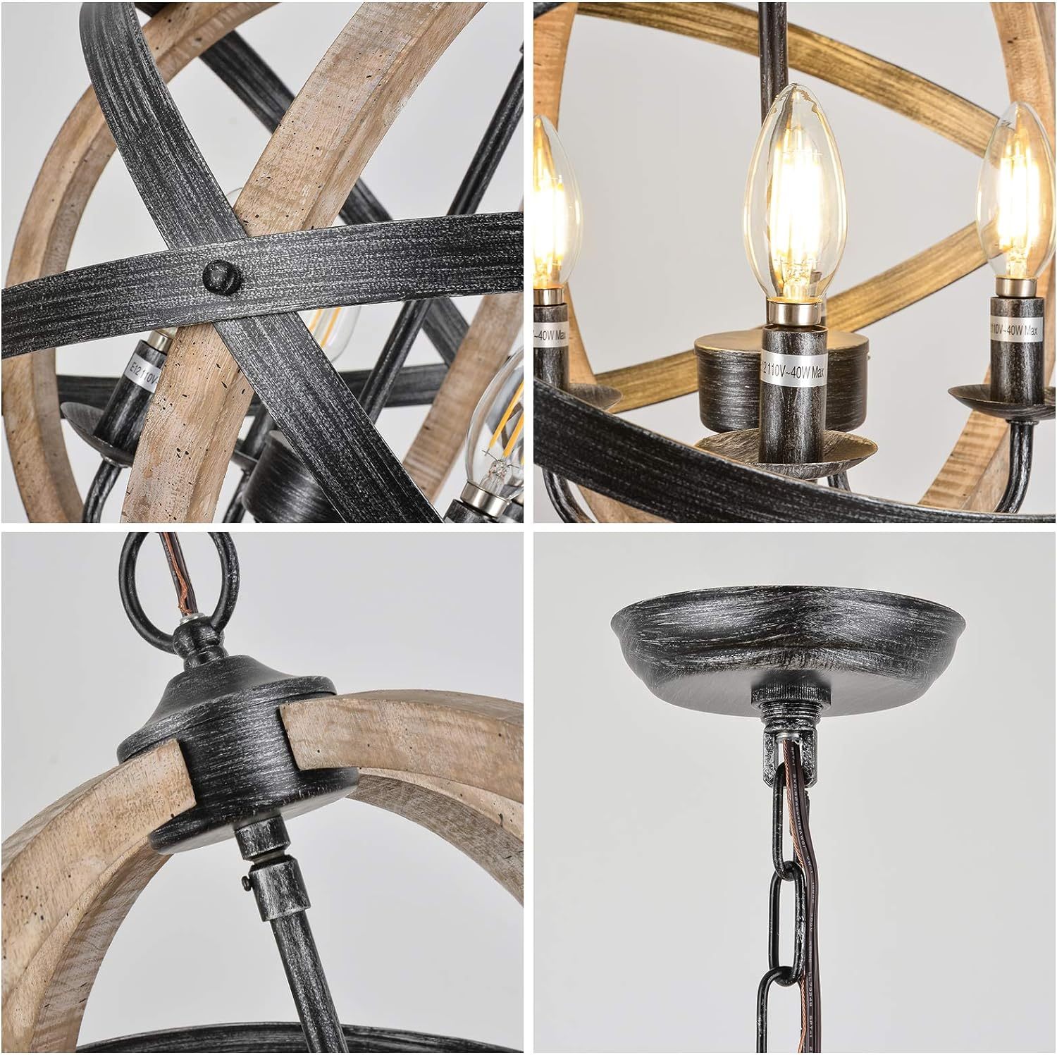 Chandelier Height Adjustable Inkedjoy