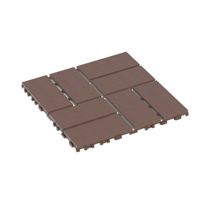 Waterproof, Wear-resistant, DIY Assembly, Garden, Courtyard, Balcony,plastic Flooring Inkedjoy