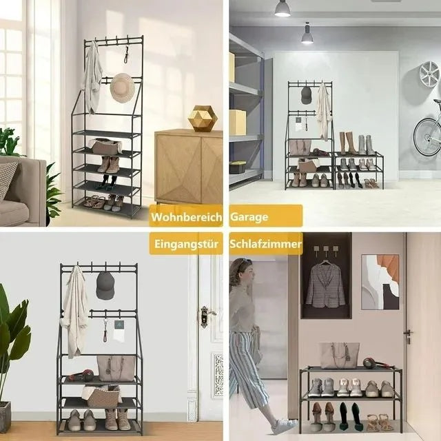5-Tier Shoe Rack Shoe Storage Inkedjoy