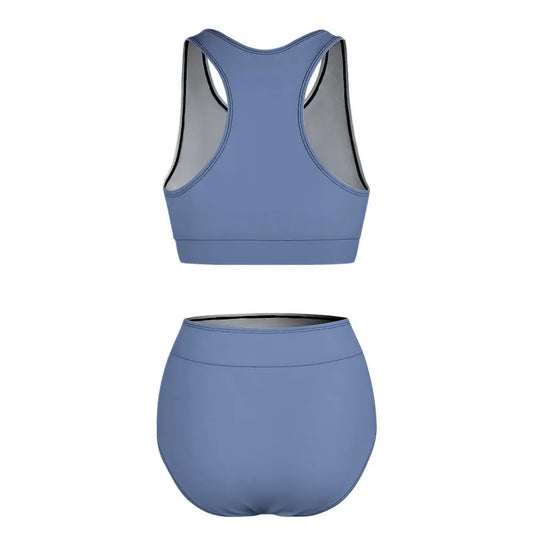 Ladies Two Piece Bikini Swimsuit Inkedjoy