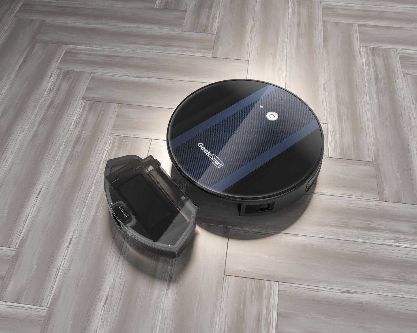 Geek Smart Robot Vacuum Cleaner G6 Plus, Ultra-Thin, 1800Pa Inkedjoy
