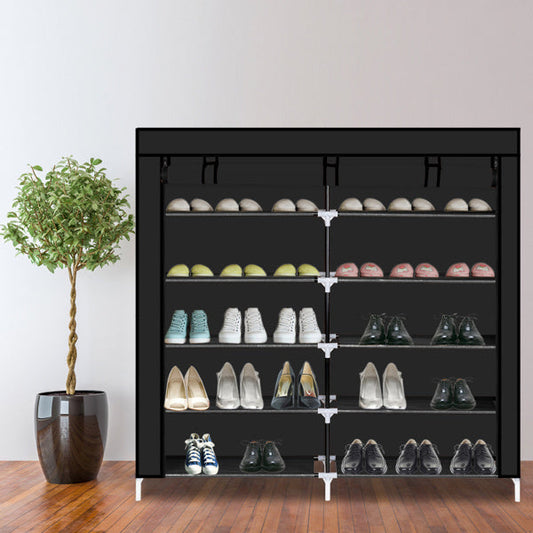7-layer 14-cell Non-woven Shoe Cabinet Inkedjoy