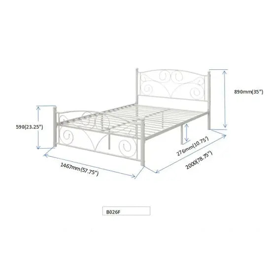 FULL METAL BED My Store