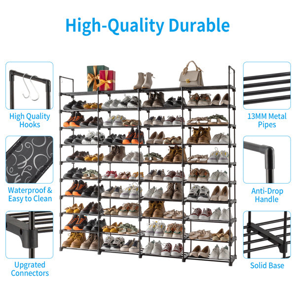 10 Layer Shoe Rack Inkedjoy