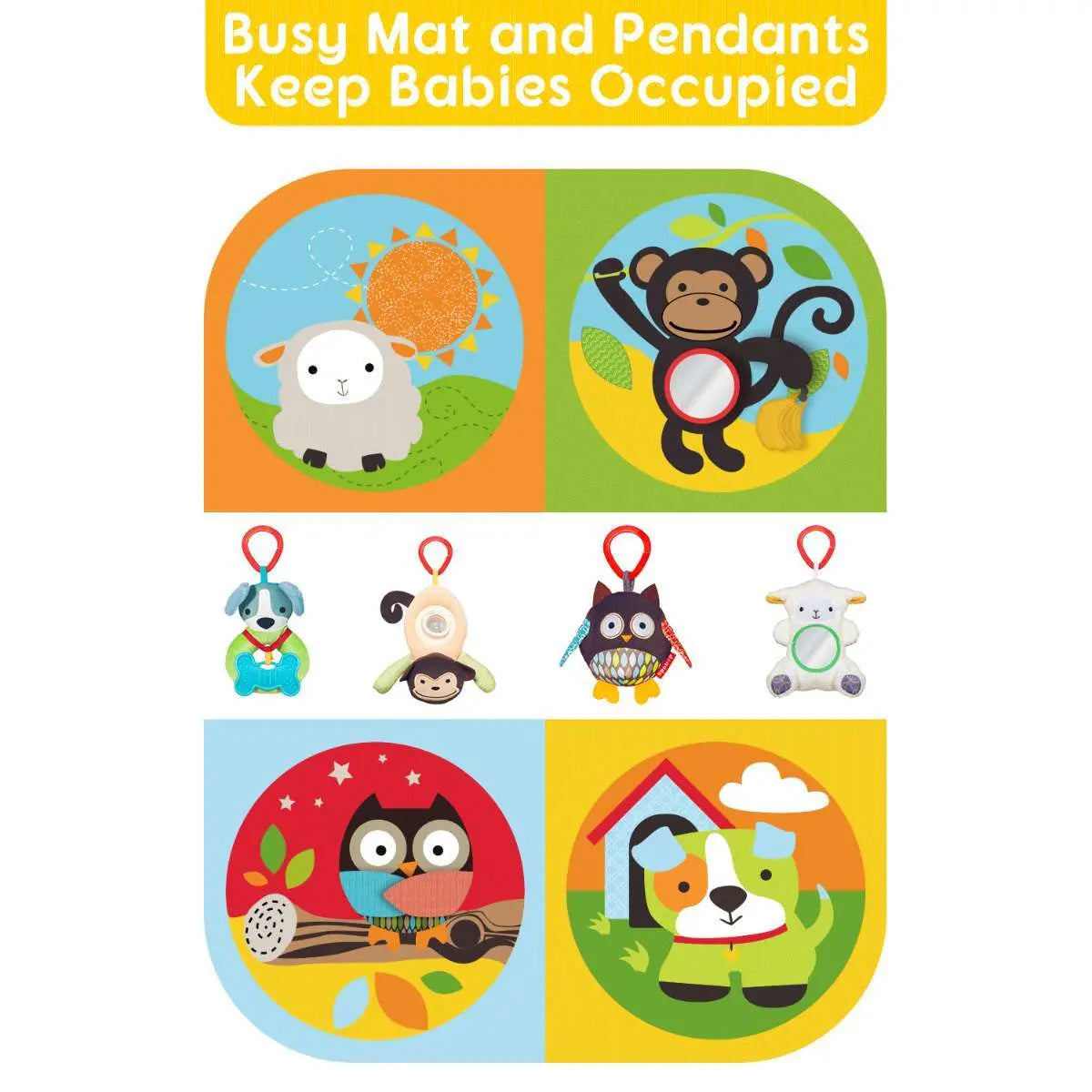 Baby Play Mat Zoo Theme My Store