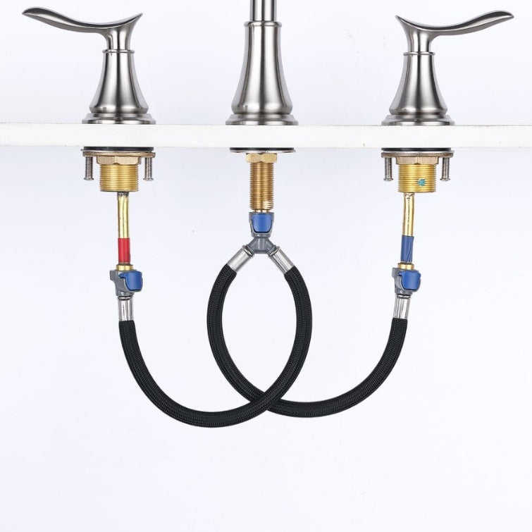 2-Handle 8 Inch Widespread Bathroom Sink Faucet My Store