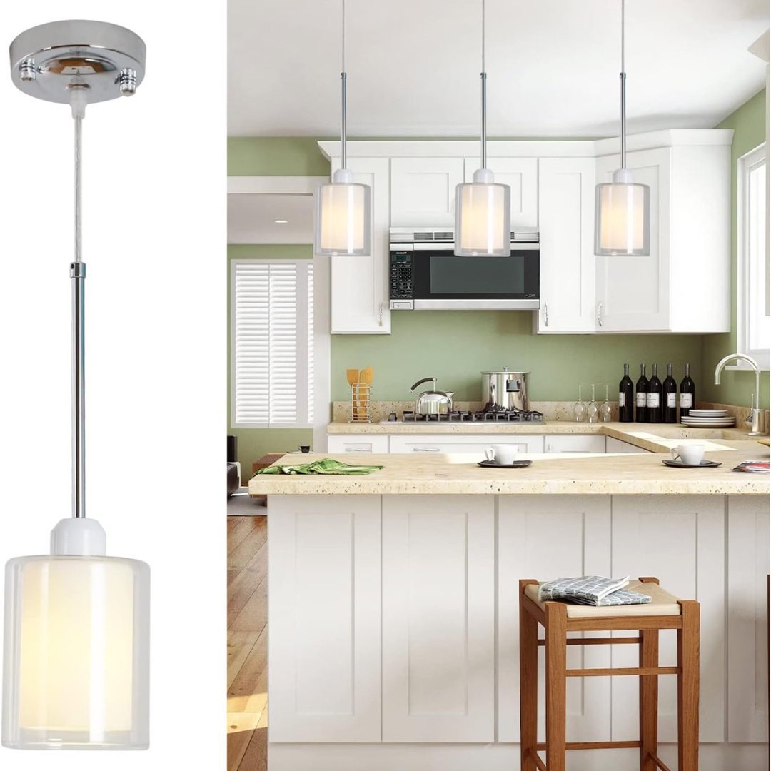 Glass Pendant Light, Modern My Store