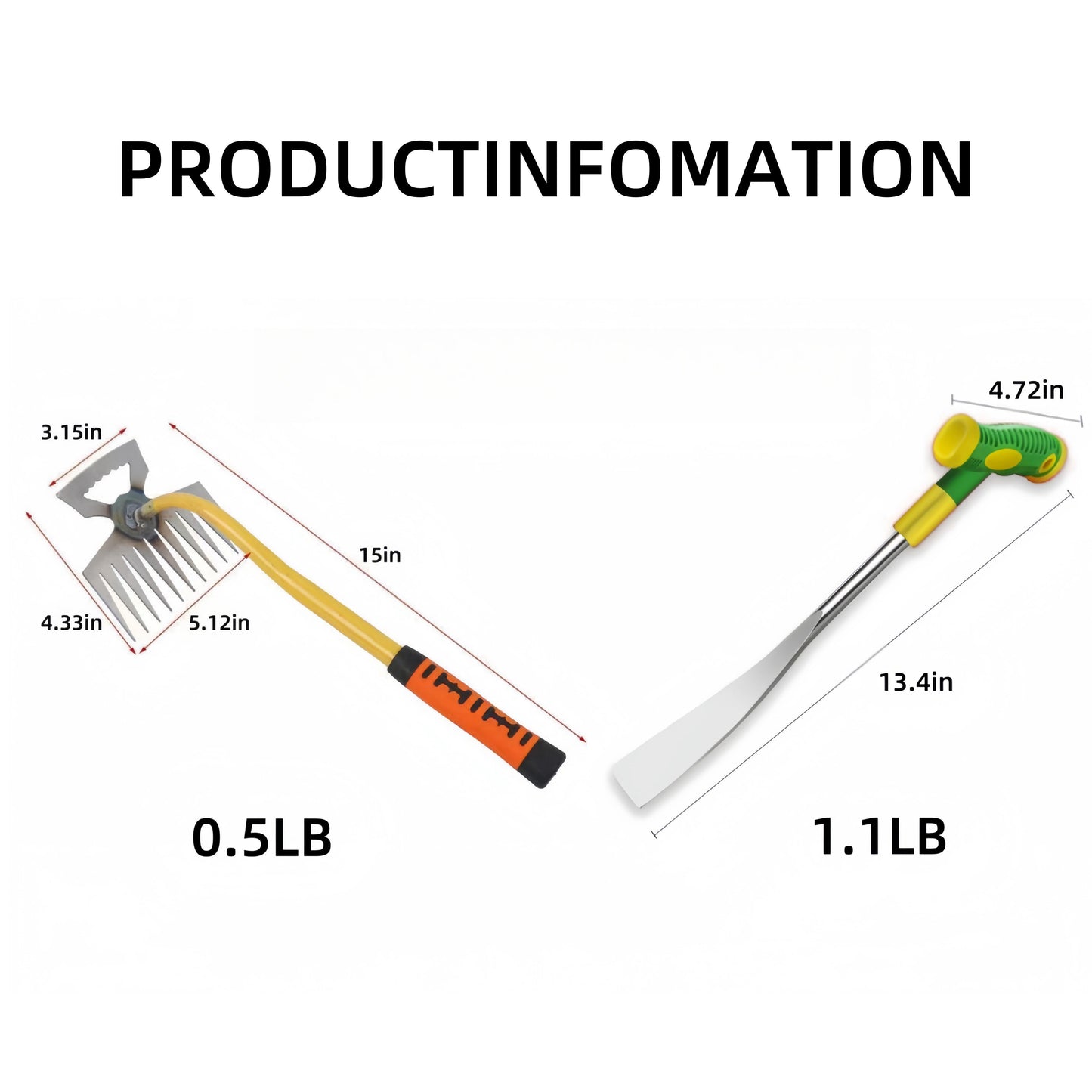 2-Pack Of Weeding Tools Inkedjoy