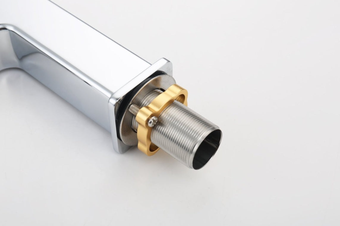 Chrome Single Hole Bathroom Faucet My Store