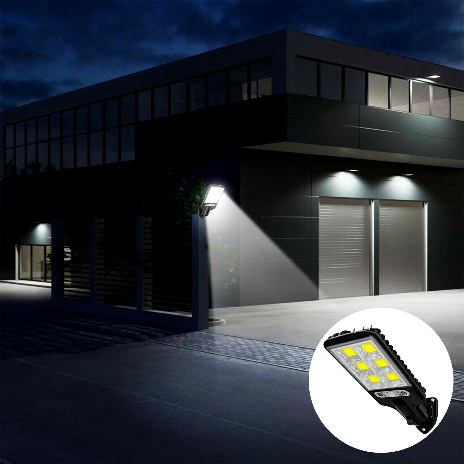LED Solar Motion Sensor Light Bright Garden Outdoor Street Wall Lamp Solar Wall Lamp Inkedjoy