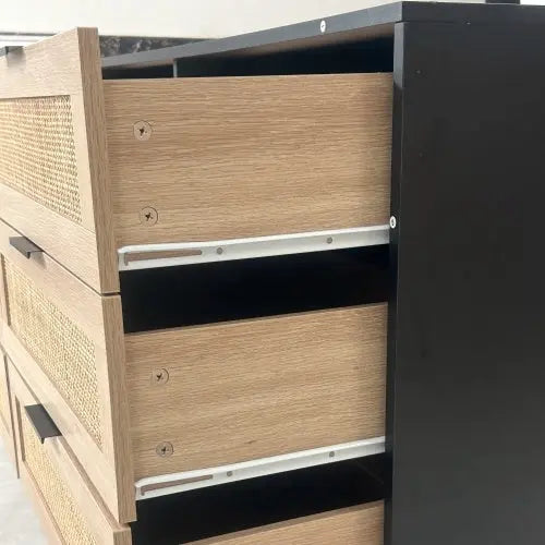 Rattan 6 Drawer Dresser My Store