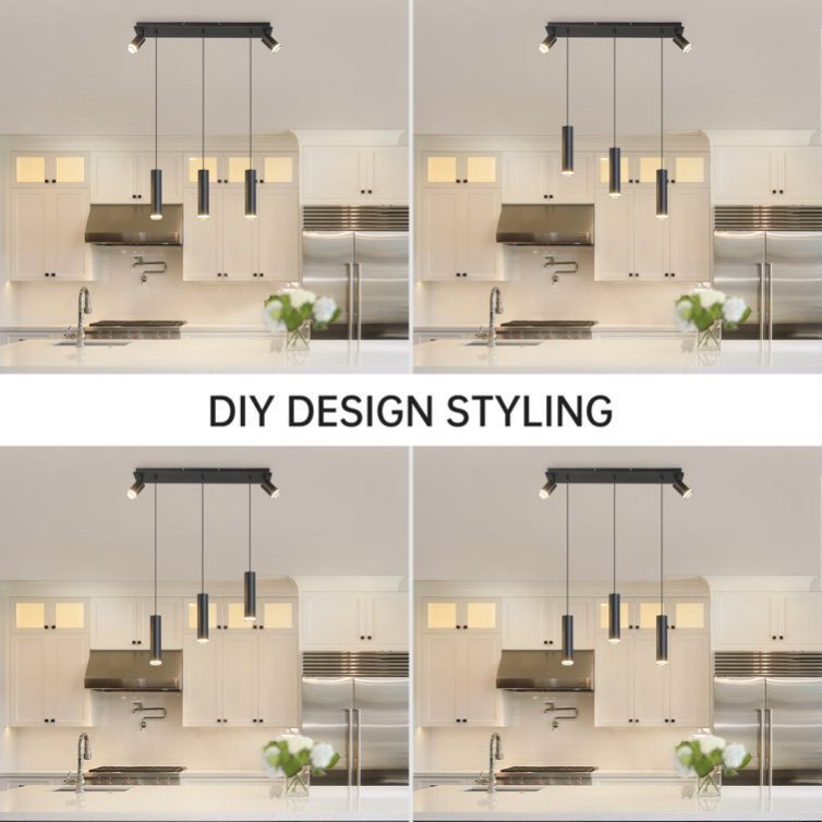 Cylinder Kitchen Island Pendant My Store