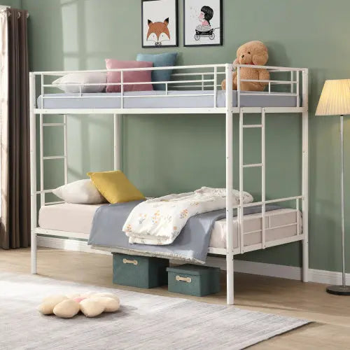 METAL BUNK BED WHITE My Store