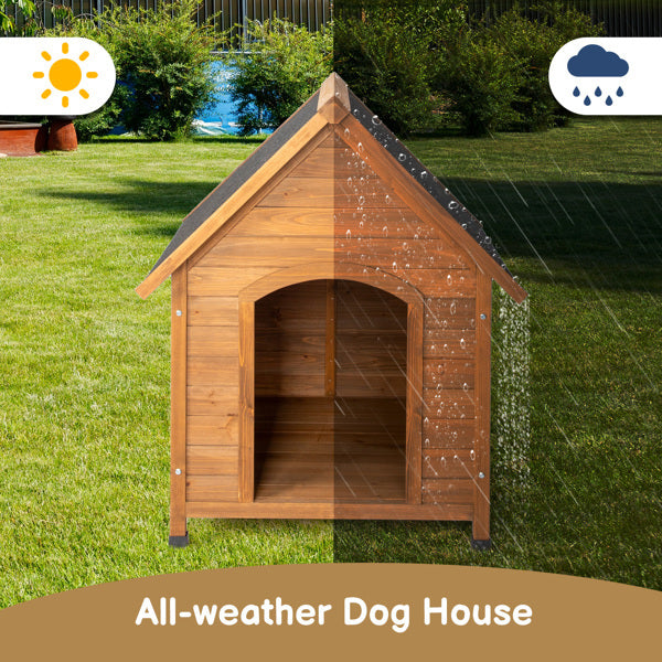 Black Asphalt Roof Dog House My Store