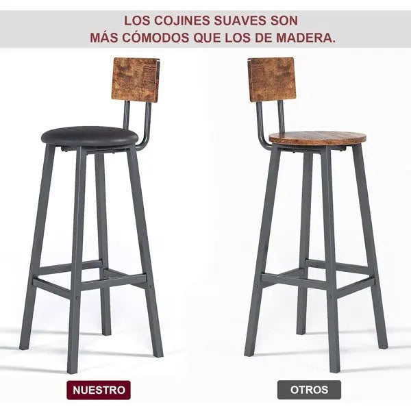 Bar Stool 2-piece Set - Prohibited From Sale In Temu And Not Shipped On Weekends My Store