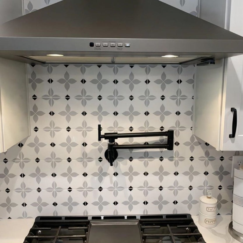 Pot Filler Faucet Wall Mount- Matte Black My Store