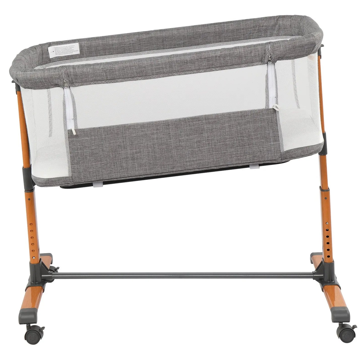150D Encrypted Cationic Cloth , Grey, Bassinet Bed For Babies My Store