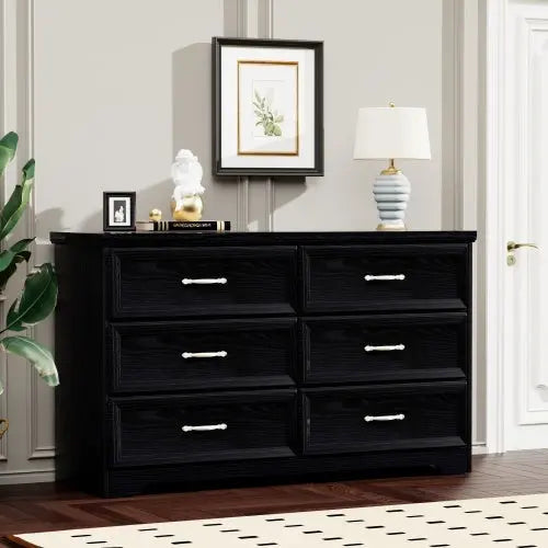 Chipboard 6 Drawer Dresser My Store