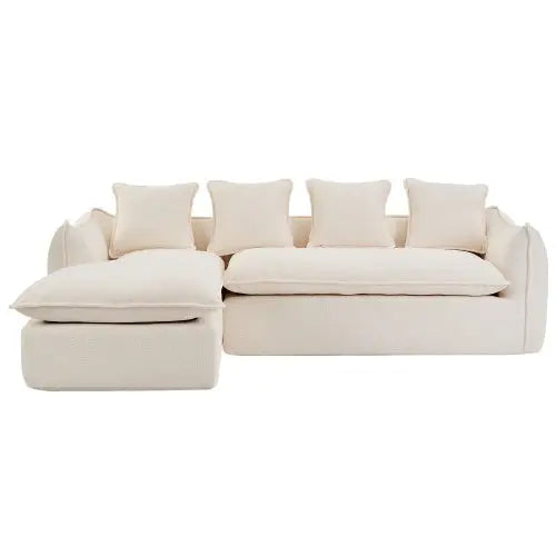 Comfy Sectional L-Shape Sofa Couch With Chaise My Store