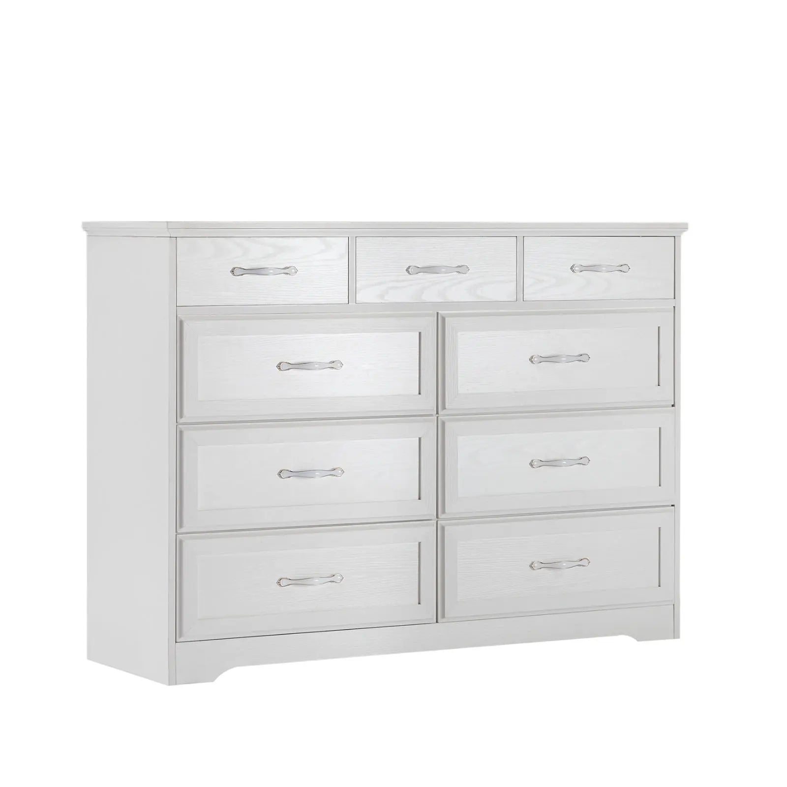 Bedroom 9-Drawer Dresser With Antique Handles, Wood Chest For Kids Room My Store