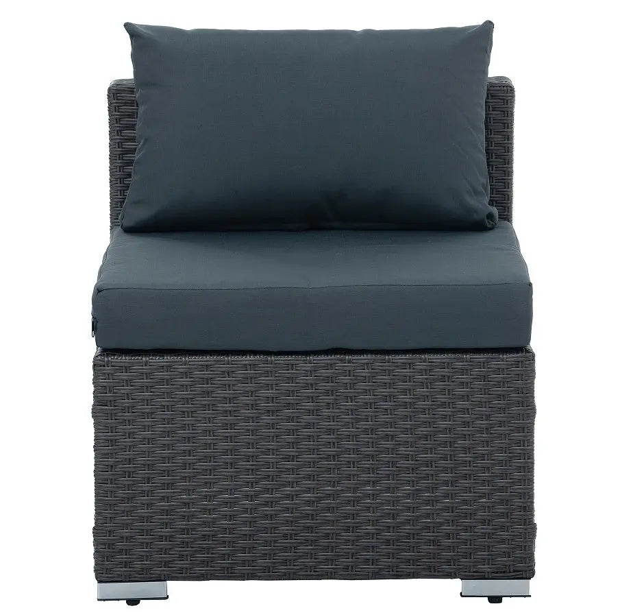 Patio Furniture, Outdoor Furniture, Seasonal PE Wicker Furniture, 7 Set Wicker Furniture With Tempered Glass Coffee Table My Store