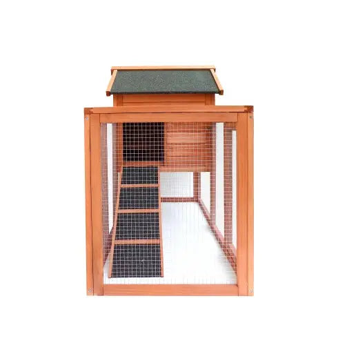 Easy To Assemble Wooden Rabbit House Chicken Coop My Store