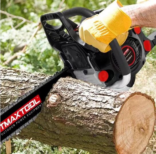 Powerful 20 Inch Gas Chainsaw With 2 Stroke Perfect For Pruning My Store